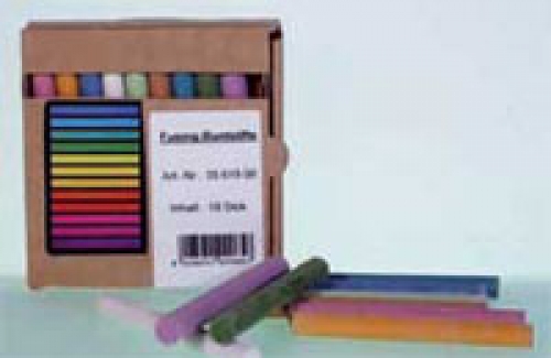 Fusing-Malkreide für mattiertes Glas,18 gemischte Farben,18 Stücke