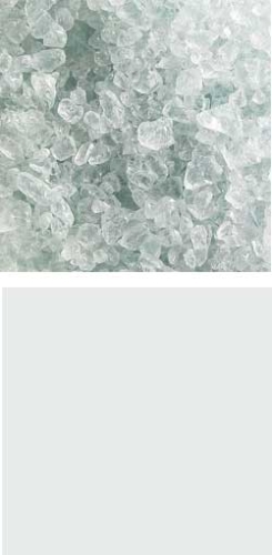 Bullseye coarse frit,COE 90,transparent,juniper blue tint,code 1806,ca. 100 g