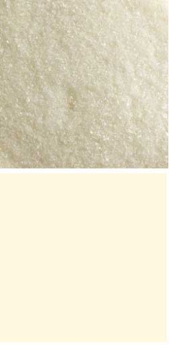 Bullseye fine frit,COE 90,transparent,pale yellow tint,code 1820,ca. 100 g
