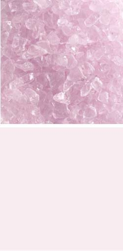 Bullseye coarse frit,COE 90,transparent,erbium pink tint,code 1821,ca. 100 g