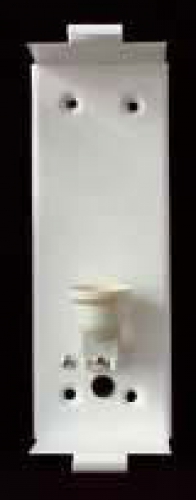 Wall fixture for fusing wall lamp,height ca. 23 cm,1-light,socket E27
