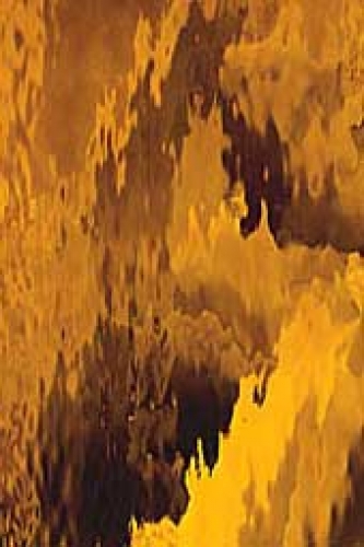 Oceanside Glass,COE 96,Sp 110-8 W F,waterglass,amber,ca. 20 x 30 cm,item number 9700446.