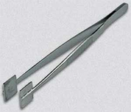 Pinzette zum Formen,Edelstahl,Länge ca. 15 cm,Paddelgröße ca. 2 x 2 cm,Artikelnummer 3811849.