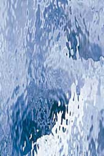 Oceanside Glass,COE 96,Sp 130-8 W F,waterglass,pale blue,ca. 15 x 15 cm,item number 9700456-15.