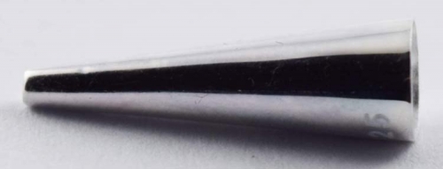 End cap,pin,ca. 6 x 19 mm,with hole,925 Sterling Silver,item number 3483AA.