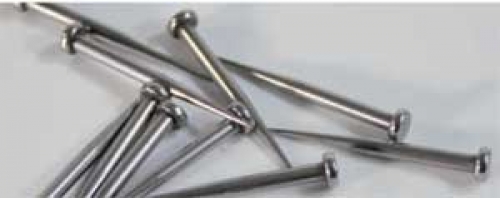 Lead nails,round,flat head,length ca. 35 mm,100 pieces