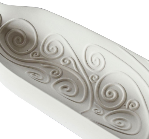 Absenkform Weinflasche " Swirl Tex ",ca. 41 x 12 cm
