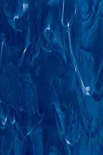 Oceanside Glass,COE 96,Sp 339-6 F,translucent,dark blue,wispy,ca. 20 x 30 cm,item number 9700222.