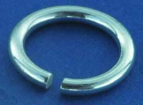 Bending ring,round,Sterling Silver,thickness ca. 2 mm,Ø ca. 18 mm