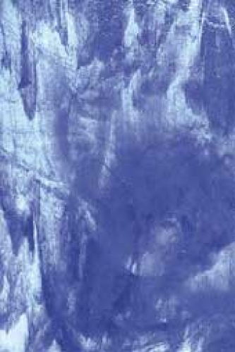 Youghiogheny Glass,Y 6016 SP,stipple,light blue,dark blue,ca. 20 x 30 cm