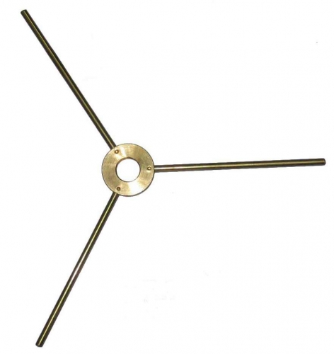 Spider,3-prong,brass,diameter ca. 30 cm,item number 2415200.