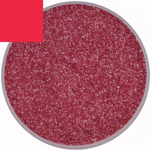Optul Glass,loat frit,granulate 2,fine,COE 82,transparent,gold ruby,code 4005,ca. 1 kg,item number 3591212.