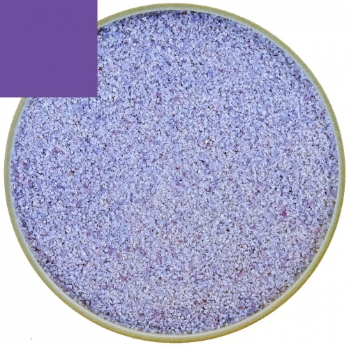 Optul Glass,float frit,granulate 2,fine,COE 82,transparent,gold violet,code 4015,ca. 1 kg,item number 3590012.