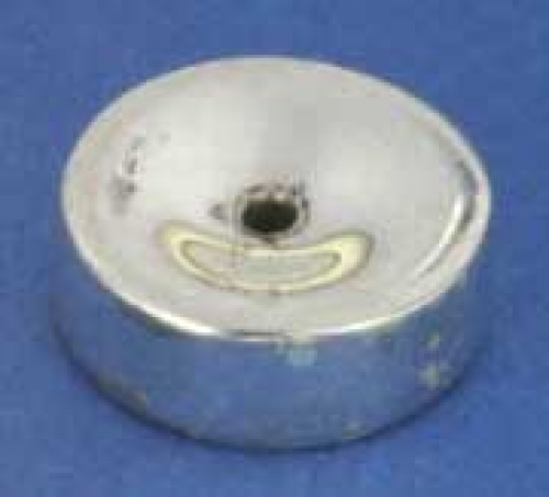 Intermediate part,Sterling Silver,disc,both sides konkav,Ø ca. 10 mm