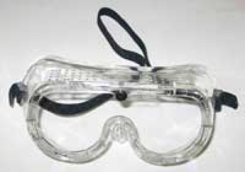 Safty glasses with side protection and elastic band