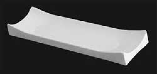 Slumping mold for serving platters," Boat ",large,ca. 58 x 16,5 cm