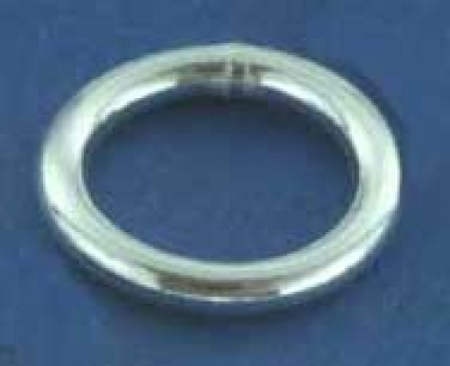 Ring,closed,Sterling Silver,thickness ca. 1,5 mm,Ø ca. 10 mm