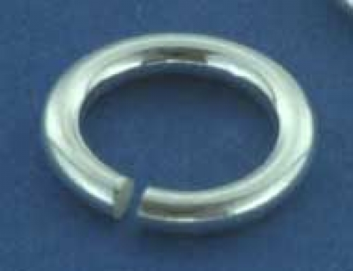Bending ring,round,Sterling Silver,thickness ca. 1,5 mm,Ø ca. 9 mm