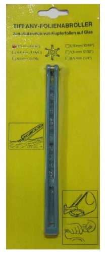 Hand foiler,width 5/32" , 4 mm