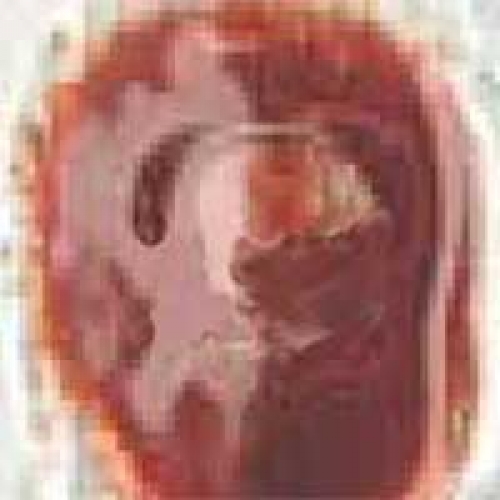 Optul Glass,float bubble powder,COE 82,opaque,,red,code 2015,ca. 120 g
