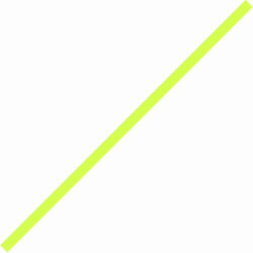 Optul Glass,float stringer,COE 82,opaque,yellow,code 2035,diameter ca. 2 mm,length ca. 25 cm,10 pieces,item number 3590460-25.