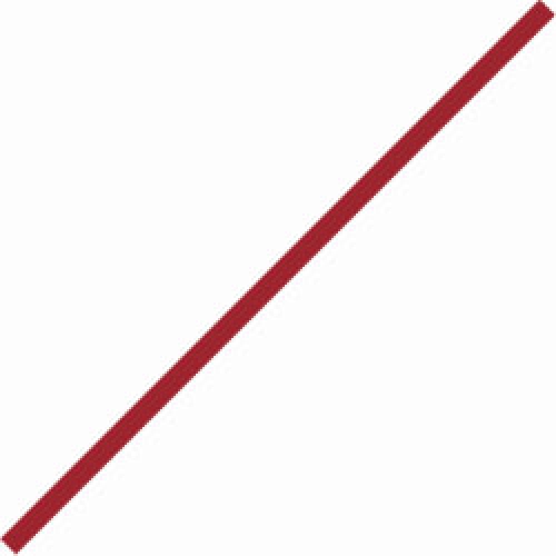 Optul Glass,float stringer,COE 82,transparent,cherry red,code 1045,diameter ca. 2 mm,length ca. 25 cm,10 pieces,item number 3589960-25.