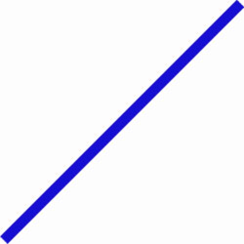 Optul Glass,float stringer,COE 82,transparent,cobalt blue,code 0055,diameter ca. 2 mm,length ca. 25 cm,10 pieces,item number 3592460-25.