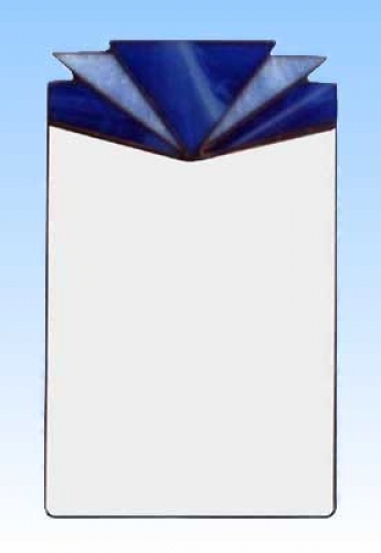 Spiegel " Art Deco ",ca. 18 x 11 cm