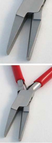 Rail pliers,half round,flat