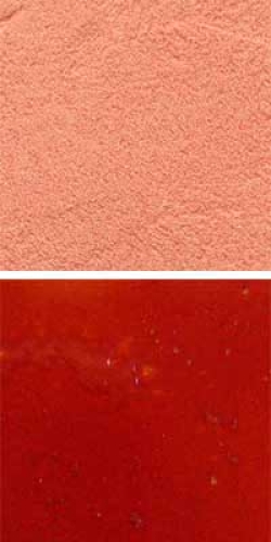 Optul Glass,float powder,COE 82,Code 1045,illustrations by Glasinsel ® Goettingen.