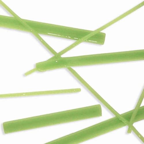 Oceanside glass noodle,System 96,COE 96,amazon green,opaque,code 2264,length ca. 43 cm,1 piece,item number 9686110.