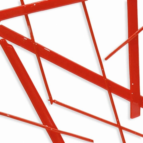 Oceanside glass noodle,System 96,COE 96,red,opaque,code 2502,length ca. 43 cm,1 piece,item number 9685700.