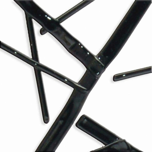 Oceanside glass noodle,System 96,COE 96,black,opaque,code 56,length ca. 43 cm,1 piece,item number 9685900.