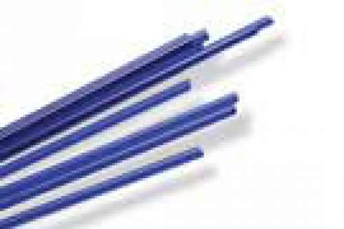 Oceanside Stringer,COE 96,System 96,cobalt blue,transparent,code 136,diameter ca. 1,2 mm,length ca. 43 cm,ca. 90 pieces,ca. 142 g,item number 9680400.