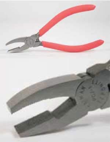 Breaking and grozing pliers,Provetro PCJ-1,broad,jaw width 10 mm,item number 3213000.