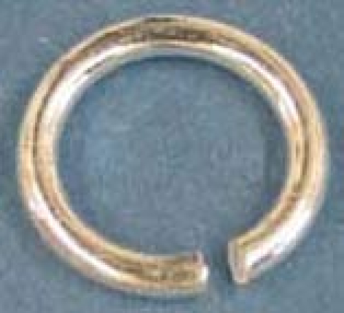Biegering,rund,925er Sterling Silber,Stärke ca. 1,3 mm,Ø ca. 9 mm,1 Stück,Art.Nr. 3583E.