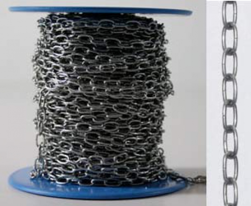 Small picture chain,lead colour,length ca. 25 m,item number 3515000.