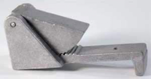 Lead stretcher for pulling lead rods,lead profiles,short,aluminium,with spring,item number 3630000.