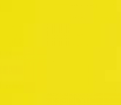 Bullseye Glass,fusible,COE 90,B 0120-50 F,opalescent glass,canary yellow,size ca. 25 x 21 cm,thin rolled,thickness ca. 1,5 - 2 mm,item number 7783150.