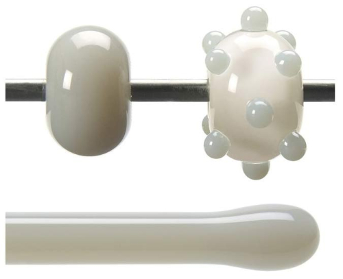 Bullseye rod,COE 90,rhubarb pastel,opalescent,code 0459,l. ca. 43 cm