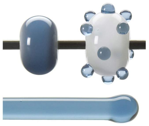Bullseye Stab,AK 90,blass stahlblau,transparent,Code 1506,L. ca. 43 cm