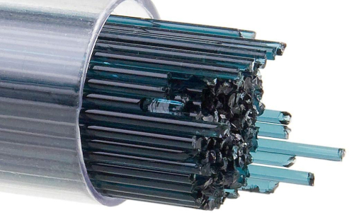 Bullseye Stringer,Ø ca. 1 mm,AK 90,transparent,aquamarinblau,Code 1108,ca. 180 g