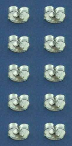 Butterflies,925er Sterling Silber,Ø ca. 4,5 x 6 mm,10 Stücke,Art.Nr. 3690A-10