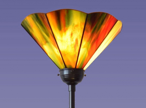 Stehleuchte,Deckenfluter,grün,gelb,rot,orange,türkis