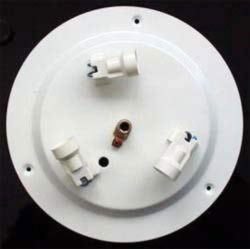 Ceiling fixture,diameter 25 cm,3-light,E14,ever max. 40 Watt,item number 2026400.