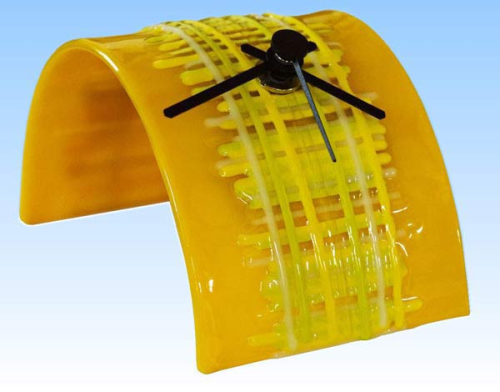 Bullseye stringer,Ø ca. 2 mm,COE 90,opalescent,canary yellow,code 0120,ca. 180 g