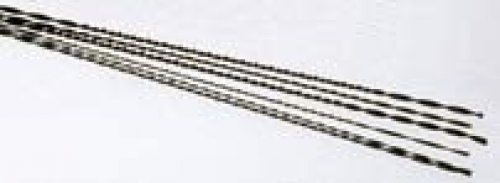 Files kit for glass beads,6 files,4 x diameter 1 mm,2 x diameter 1,5 mm,length 125 mm,item number 3811900.