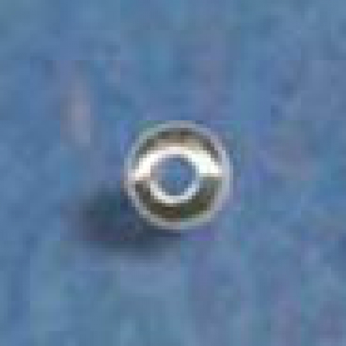 Intermediate part,Sterling Silver,bead,diameter ca. 3,5 mm,with hole,diameter ca. 1,6 mm