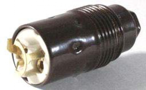Socket,E14,brass,brown,max. 60 Watt,item number 2019001.