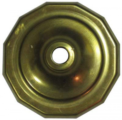 Lamp cap,dodecagon,brass,edge length ca. 2,2 cm,diameter ca. 8 cm,item number 2229200.